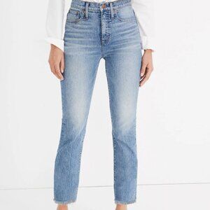 MADEWELL Petite Perfect Vintage Jean in Ainsworth Wash